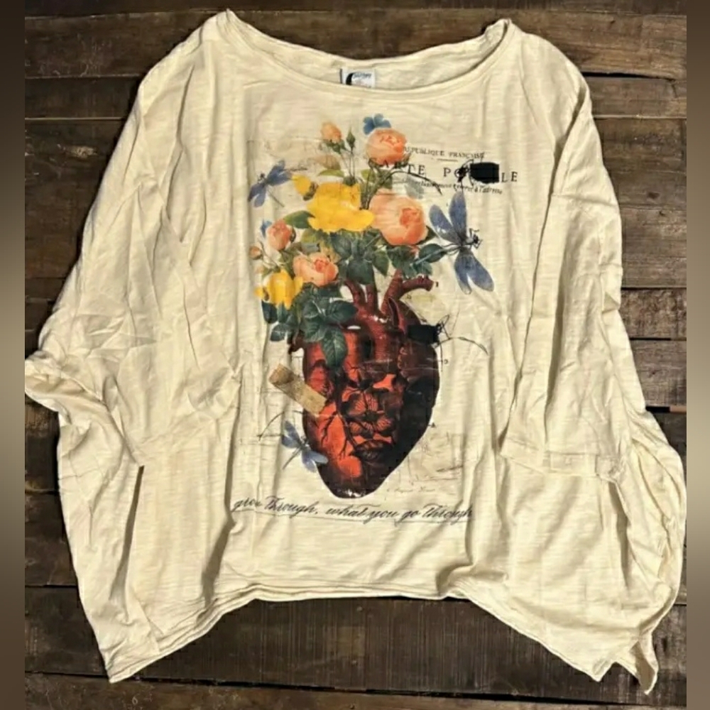 Cottagecore Be Free Top